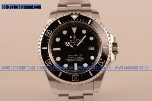Perfect Replica Rolex Sea-Dweller Watch Steel 116660 (BP)