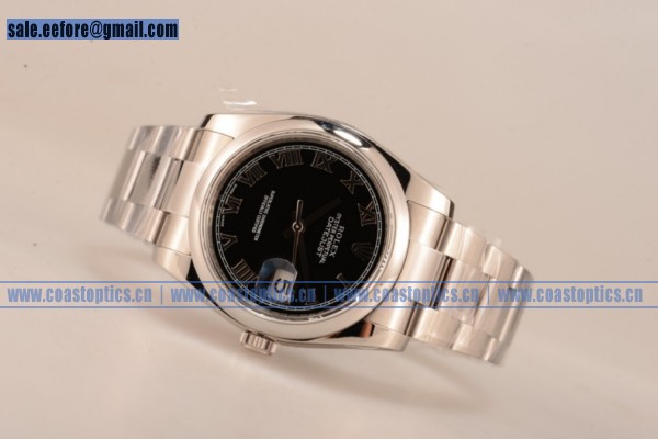 1:1 Replica Rolex Datejust Watch Steel 116200 pblkrp