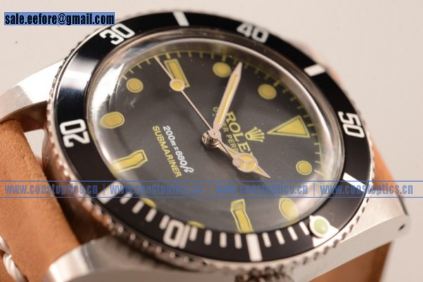 Replica Rolex Submariner Vintage Watch Steel 6538brw - Click Image to Close