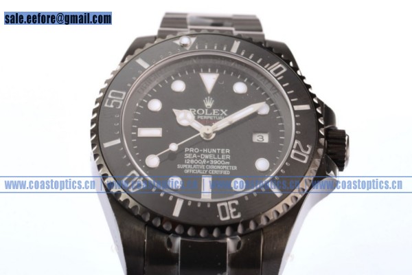 Perfect Replica Rolex Sea-Dweller Watch PVD 116660