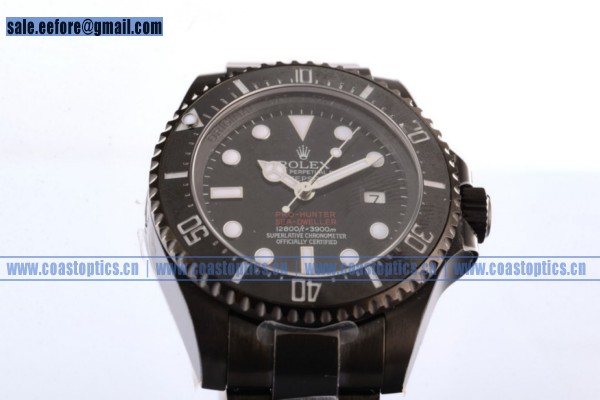 Best Replica Rolex Sea-Dweller Watch PVD 116660(BP)
