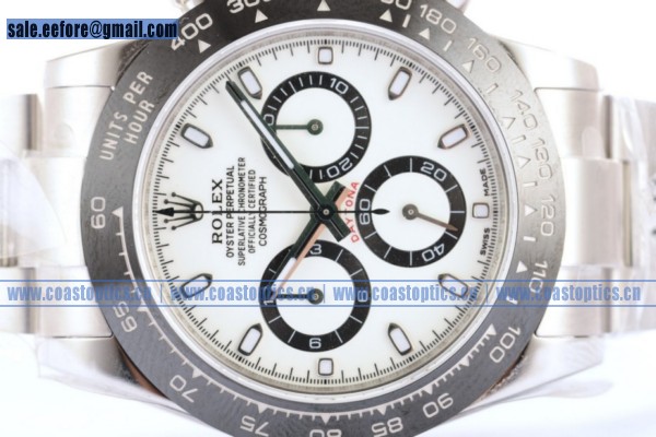 Clone Rolex Cosmograph Daytona Watch Steel 116500(AR) - Click Image to Close