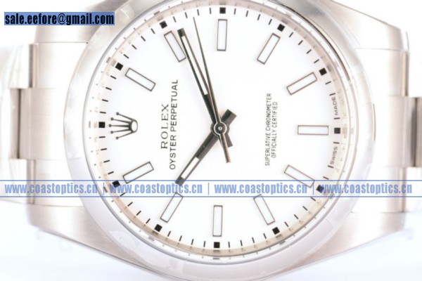 1:1 Best Replica Rolex Oyster Perpetual Air King Watch Steel 114300(JF) - Click Image to Close