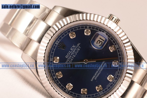 Perfect Replica Rolex Datejust Oyster Perpetual Watch Steel 116334 obluds(BP)