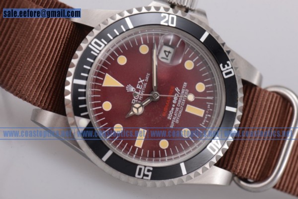 Rolex Replica Submariner Vintage Watch Steel 1680 brn