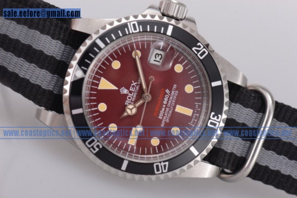 Rolex Replica Submariner Vintage Watch Steel 1680 blkgrn