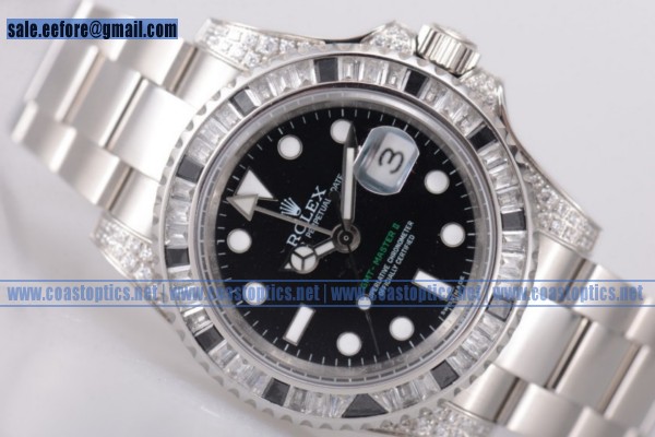 1:1 Replica Rolex GMT-Master II Watch Steel 116759 SANR (BP)