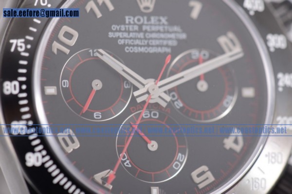 Best Replica Rolex Daytona Project X Designs Chrono Watch PVD 116520 (BP) - Click Image to Close