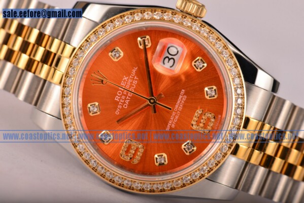 Rolex Replica Datejust Watch Two Tone 116243 rdj (BP)
