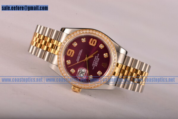 Rolex Datejust Replica Watch Two Tone 116243 rrdj (BP)