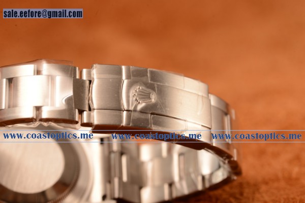 Rolex Explorer Ii Swiss Eta 2836 Steel Case Black Dial Steel Bracelet - Click Image to Close