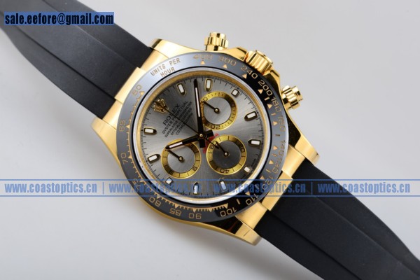 Rolex Daytona Chrono Watch Yellow Gold 116515 sils (EF)
