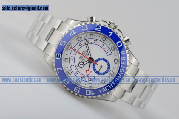 Rolex Yacht-Master II Chrono Watch Steel 116680 (BP)