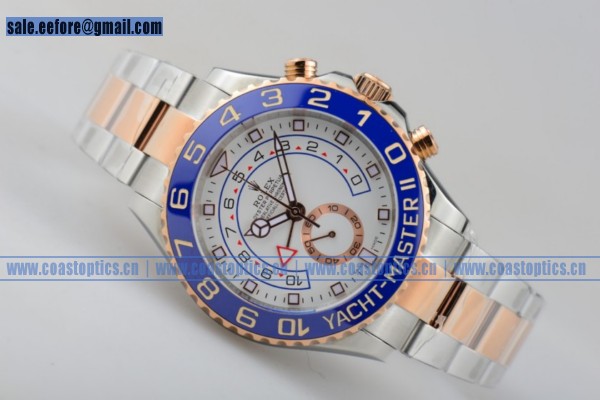 Rolex Yacht-Master II Chrono Watch Two Tone 116681 (BP)