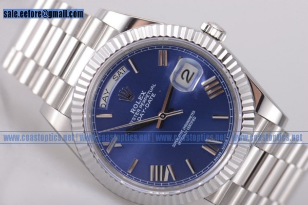Rolex Day-Date II Perfect Replica Watch Steel 118239 dblesr(BP)