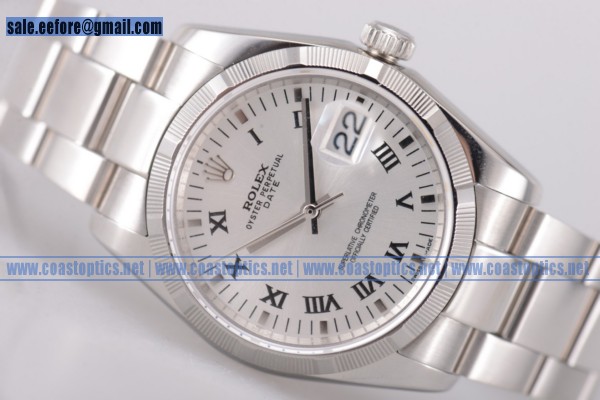Rolex Oyster Perpetual Date Replica Watch Steel 115210 sro(BP)