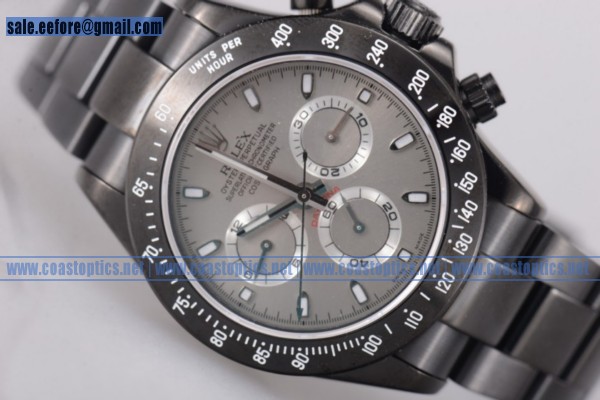 Rolex Project X Daytona Chronograph Best Replica Watch PVD 116520 pgrs(BP)