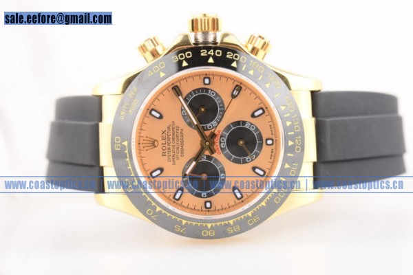 1:1 Replica Rolex Daytona Watch Yellow Gold 116515 LNrgs (BP) - Click Image to Close