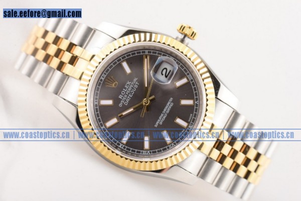 Rolex Datejust erfect Replica Watch Yellow Gold 116233 gers (BP)