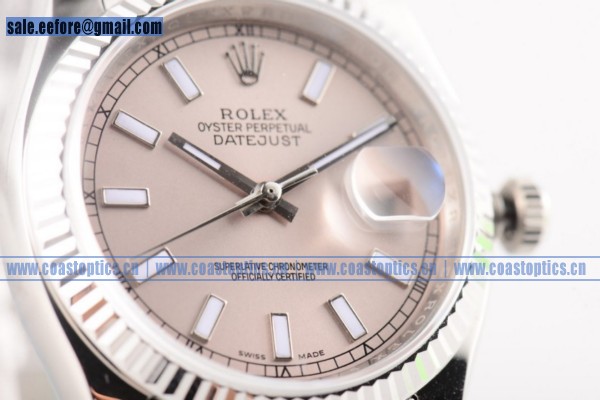 Rolex Datejust Watch Rose Gold Perfect Replica 116334 gres (BP)