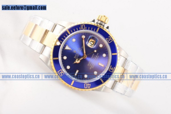 Rolex 1:1 Replica Submariner Watch Two Tone 16613lb (BP)