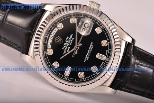 Rolex Replica Day-Date Watch Steel 118239/39 bkdl (F22)
