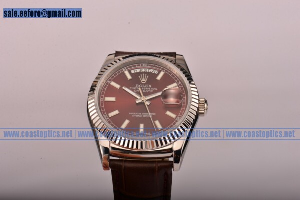 Rolex Day-Date Watch Steel 118239/39 brsl Replica (F22)