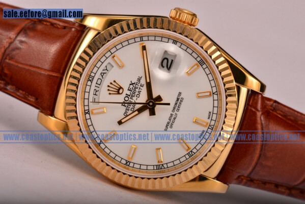 Rolex Day-Date Best Replica Watch Yellow Gold 118238/39 wsl (BP)