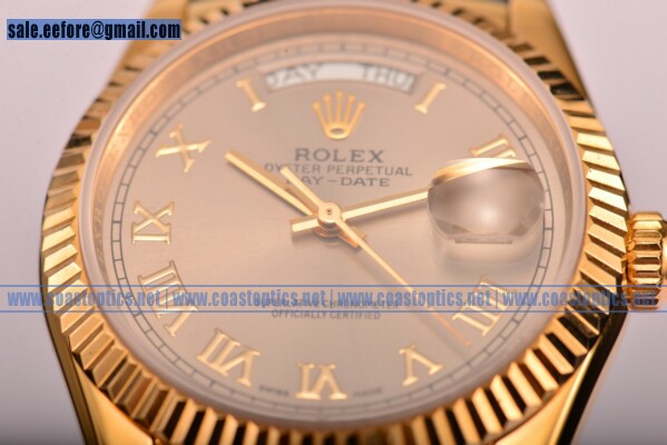 Rolex Best Replica Day-Date Watch Yellow Gold 118238/39 grrl (BP) - Click Image to Close