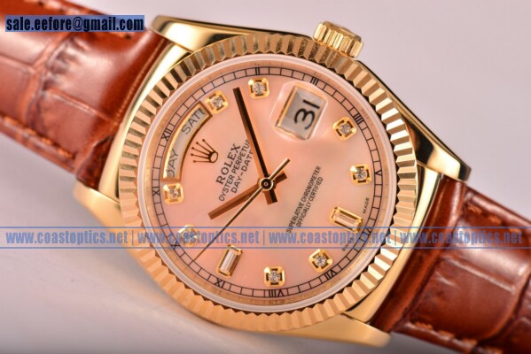 Rolex Day-Date Watch Yellow Gold 118238/39 pmdl Best Replica (BP)