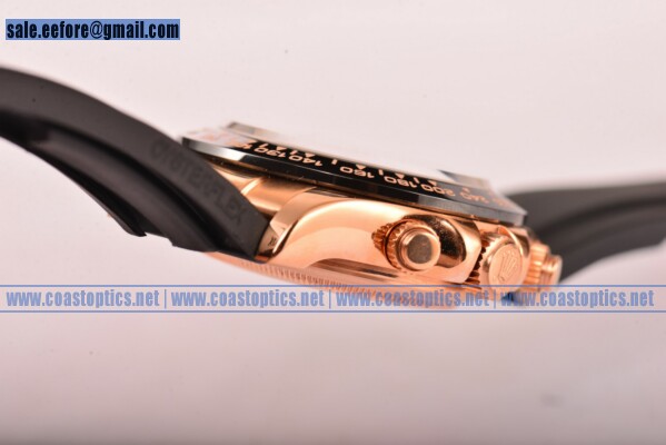 Rolex Daytona Watch Rose Gold 116515 LNrgsr Perfect Replica (BP)