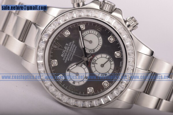 Perfect Replica Rolex Daytona Watch Steel 116509 bkmd