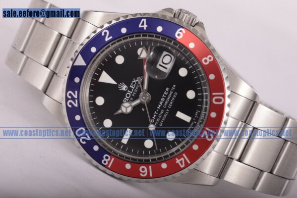 Perfect Replica Rolex GMT-Master II Watch Steel 116710BR