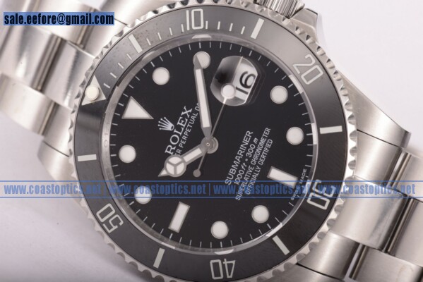 Replica Rolex Submariner Watch Steel 114060 (BP)