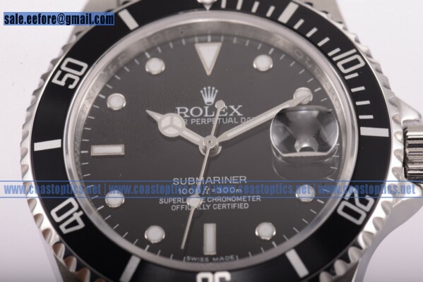 Rolex Submariner Replica Watch Steel 116610LN (BP) - Click Image to Close