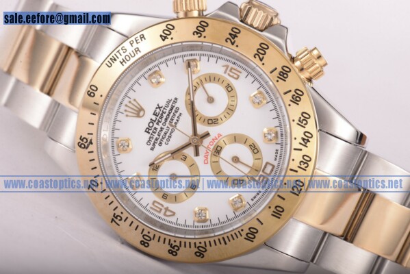 Replica Rolex Daytona Watch Two Tone 116521 wd