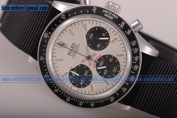 Rolex Daytona Vintage Edition Watch Steel 6263 ssls Replica (GF)