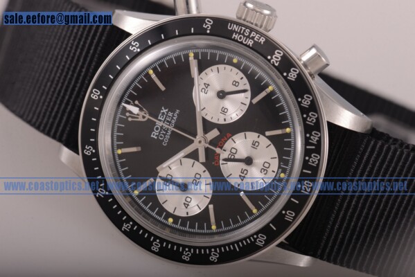 Replica Rolex Daytona Vintage Edition Watch Steel 6262 bksls (GF)