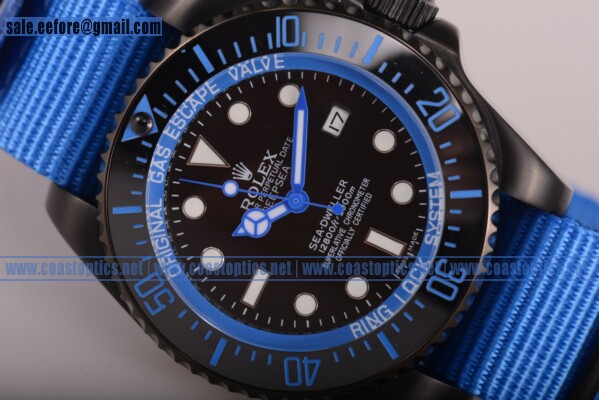 Rolex Sea-Dweller Deepsea Replica Watch PVD 116660