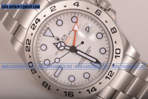 Rolex Explorer II Watch Steel 216570w Best Replica (bp)
