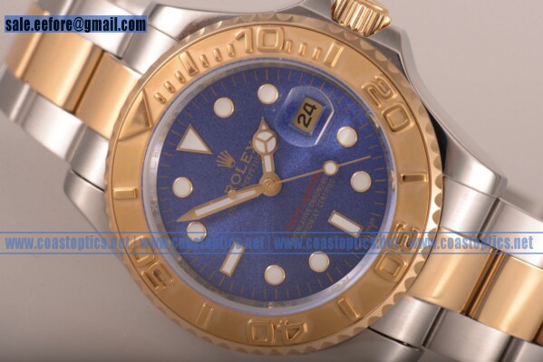 Replica Rolex Yachtmaster 40 Watch Two Tone 16623 bl