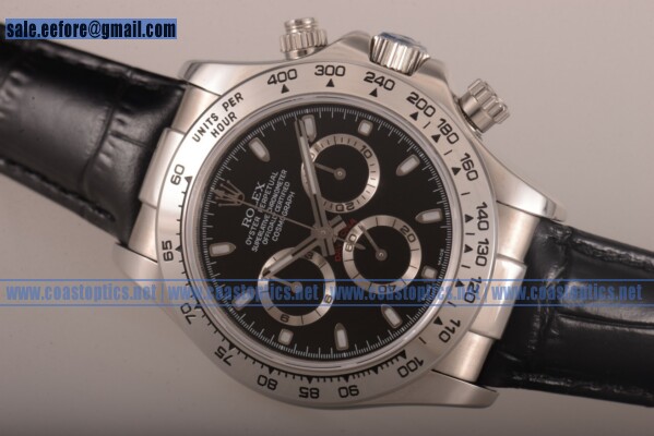 Best Replica Rolex Daytona Watch Steel 116519 bks(bp)