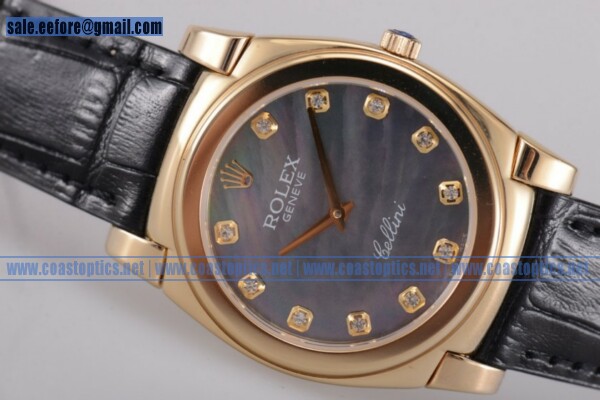Rolex Cellini Watch Yellow Gold 5330/5 bkmdl Replica