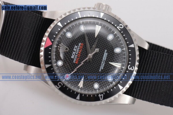 Rolex Oyster Perpetual Milgauss Superlative Chronometer Watch Steel 6541 Replica