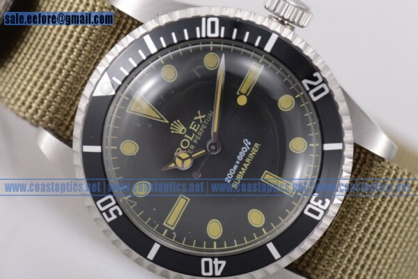Rolex Submariner Vintage Watch Steel 5513 Replica