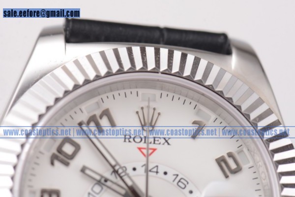Rolex Sky-Dweller Replica Watch Steel 326939 brwbl (BP) - Click Image to Close