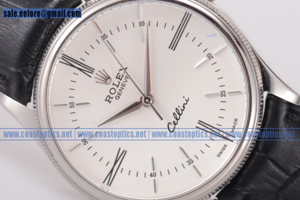 Replica Rolex Cellini Time Watch Steel 50509 (BP)