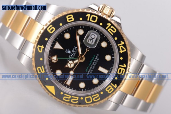 Rolex GMT-Master II Replica Watch Two Tone 116713T