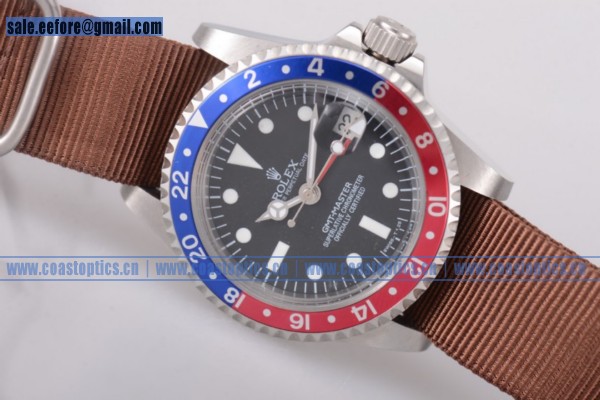 Replica Rolex GMT-Master Watch Steel 116730LN04N Blue/Red Bezel