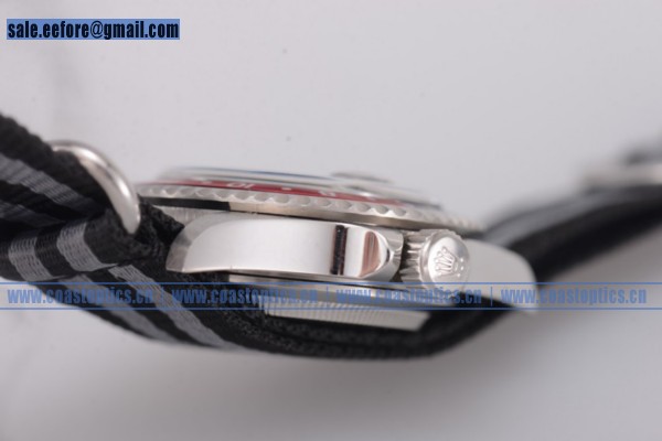 Rolex GMT-Master Replica Watch Steel 116730BRN Black/Red Bezel
